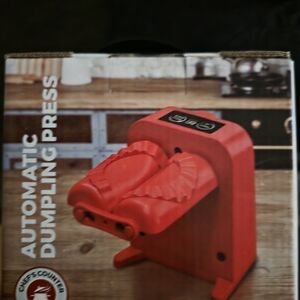 Red Automatic Dumpling Press BRAND NEW